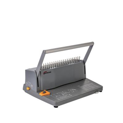 China A4 size big sales good price  21 holes manual comb binding machine manual method 1-500sheets for sale