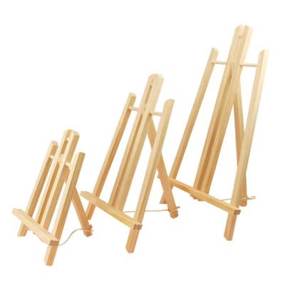 China 2022 Good Quality Kids Easel Mini Wooden Easel Art Painting Easel Kids Good Quality Name Card Holder Display Rack Drawing Artist Painting Supplies for sale