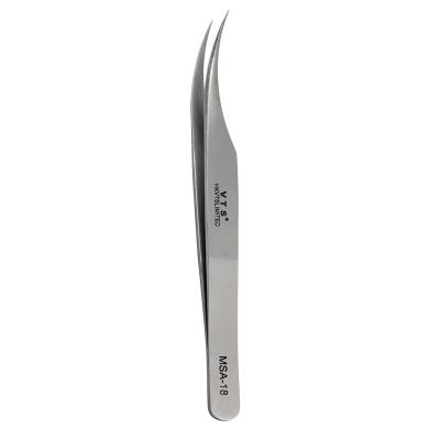 China Custom Tweezers 00-SA MSA-18 MSA-20 Series of VETUS Eyelash Extension Premium Quality Eyelash Extension Tools for sale