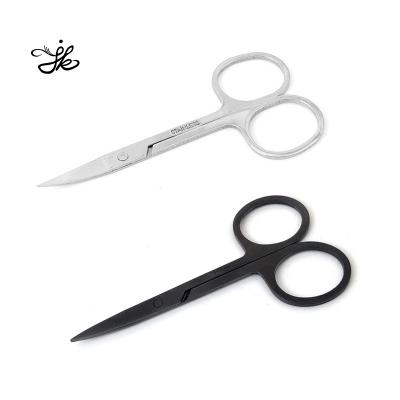 China Professional Curved Eyebrow Nail Cuticle Scissors Small Curved Cuticle Nail Scissors Makeup Beauty Scissors for sale