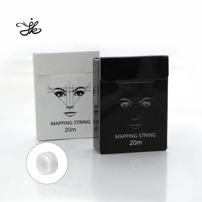 China Hot Beauty Care Microblading Tracing String Eyebrow Ruler Permanent Makeup 10m Pre-inked Eyebrow Wire Brow Tracing String for sale