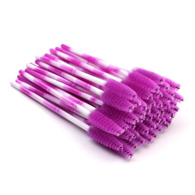 China Eyelash Extension Eyelash Extension Cosmetics Make Up Tool Lash Cleaning Colorful Eyelash Applicator Brush for sale