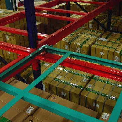 China Corrosion Protection Warehouse Pallet Push Rack System Assets Metal Shelving Warehouse Push Back Storage Racks for sale