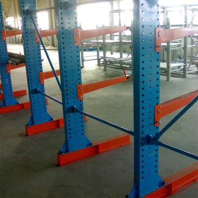 China Widely Used For Industrial Warehouse Cantilever Racks Commercial Heavy Duty Cantilever Racking Systems For Rebar Storage for sale