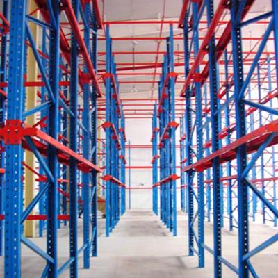 China Corrosion Protection Customized Industrial Warehouse Drive In Rack Drive In Pallet Racking System With Low Price for sale