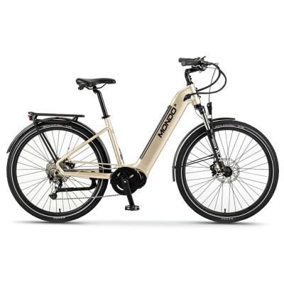 Κίνα Electric City Leisure Bike Steel Frame Lithium Battery Electric Bicycle Urban Step Through Electric Bike προς πώληση