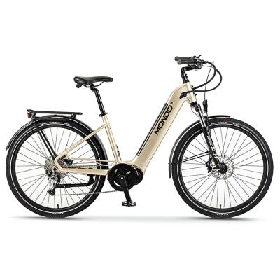 China MONDO Hot Sale 36V 700C Aluminum Electric City Bike EBIKE E-BIKE en venta