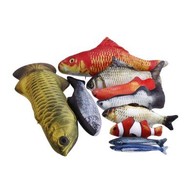 China Factory direct sale flavor simulation fish pet toy cat toy 4 viable undamaged features for sale