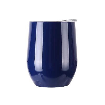 China High Quality Sustainable Wine Tumbler Stainless Steel Vacuum 12oz Wholesale Coffee Mug With Straw for sale