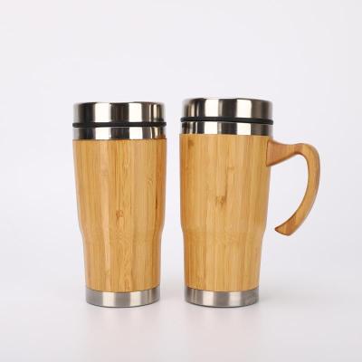 China Tumbler Bamboo Coffee Mug Eco Reusable Bamboo Travel Mug Eco - Friendly Sustainable for sale