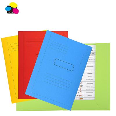 China Hot Selling Office School Eco - Friendly Elastic Banded 350G Pressboard 3 - Flap Files for sale