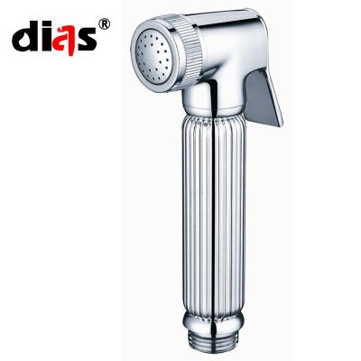 China Easy Installation hot sell dias Brass Handheld Shower Muslim Shower Bidet Spray Bathroom Shattaf bathroom nickle brush sprayer jet cheap price for sale