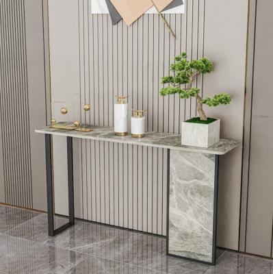 China New Modern Metal Furniture Design Console Table End Table For Living Room Hotel Lobby for sale