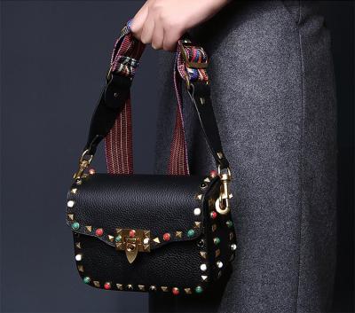 China Japan Style Cute Girls Bag Mini Shoulder Bag Rivet Body Bag Rhinestone Cross-Body Handbag for sale