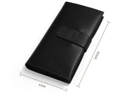 China Fashion Good Quality Leather Wallet Made In China Men's Clutch Wallet Fashion Silver Purses Long Bags Men's Wallet for sale