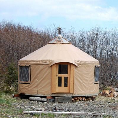 China Factory Direct Shipping Outdoor Diagonal Tying Type Easy To Install Yurt 4 Season Over 20 Years Mongolian Use for sale