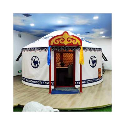 China Wholesale Price Waterproof Custom Mongolian Steel Structure Tent Eco Friendly Bamboo Yurt for sale