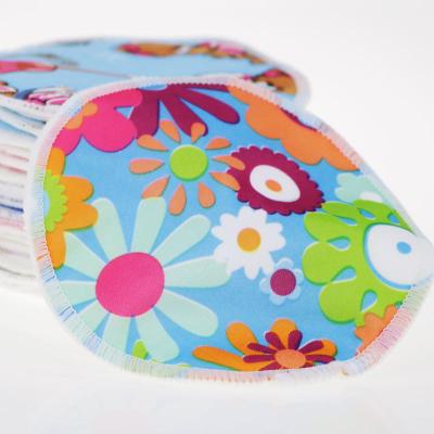 China ABSORBENT Washable Anti-Leakage Breast Pads Waterproof Bamboo Mums Nursing Pads for sale