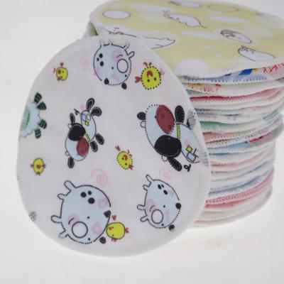 China ABSORBENT 12CM 3layers Mommy Breast Pads Washable Reusable Comfortable Custom Nursing Bra Pads for sale