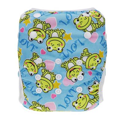 China Printed Cloth Diapers Manufacturer 4pack Baby Waterproof Diapers Pocket Washable Reusable Diapers for sale