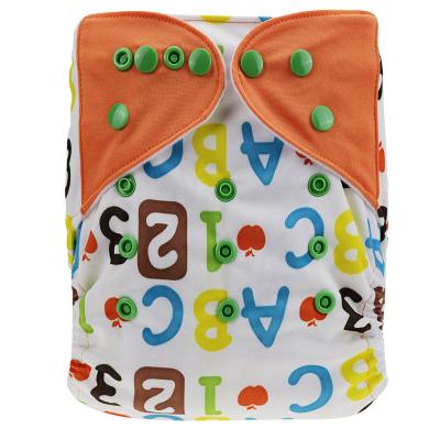 China New Printed Baby Diaper One Size Pocket Cloth Diaper Reusable Wholesaler for sale