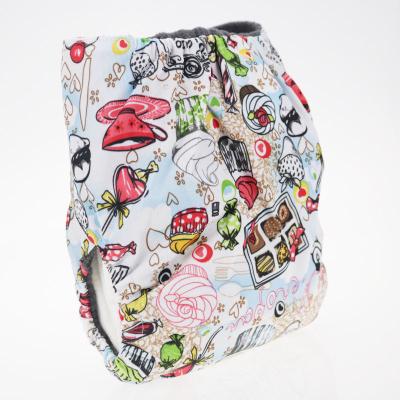 China Manufacturers Printed Pocket Diaper Cloth Diapers For Newborns Reusable Diaper Liners for sale