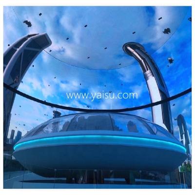 China Outdoor Park Full Immersion Cinema With Sky Screen for sale