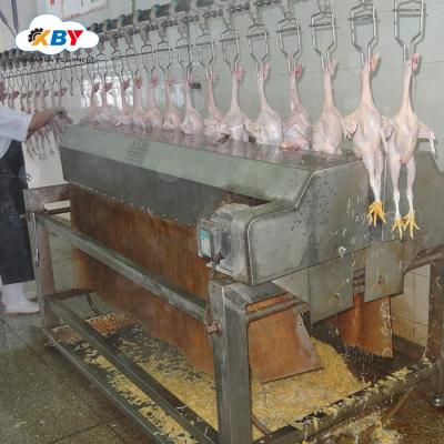 China POULTRY used in small scale chicken /duck food processing machine /poultry production line pre-cooling gut machine for sale