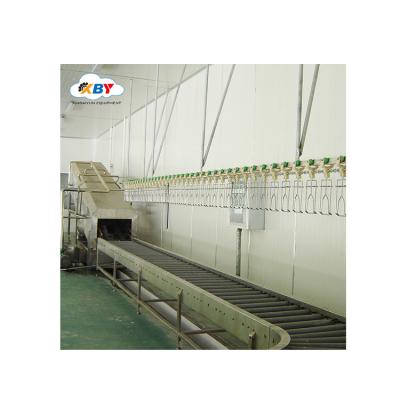 China POULTRY Chicken Duck Goose Quil Slaughter Clean Line Crate Washing Conveyor Crate Washing Crate Washing Conveyor for sale