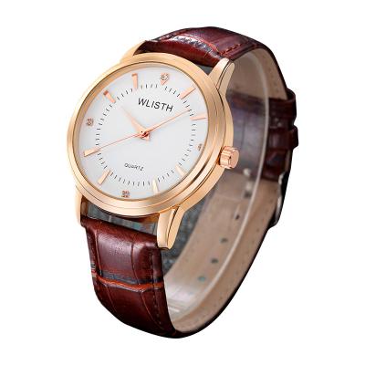 China Waterproof special hot sale men's business quartz fashion watch woman quartz watch for sale