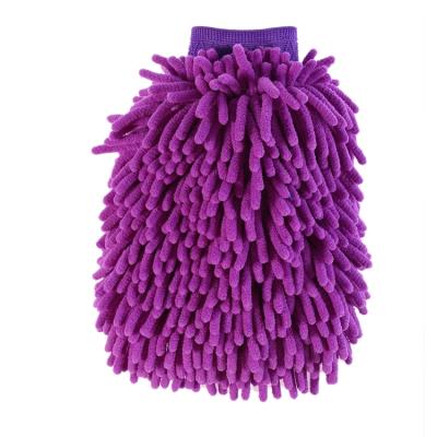 China Super High Quality 2021 HPSI Polyester Fiber Wash Mitt Car Detailing For Car Wash for sale