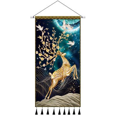 China Art Decor Custom Design Hanging Wall Tapestry for Home Decoration for sale