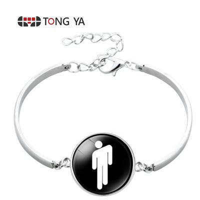 China Casual / Sporty Hot Sale Billie Eilish Bracelet Custom Design Singers Bracelet for sale