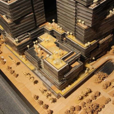 China Real Estate Sales Sand Table Building Sand Table Layout Modern Scale Model for sale