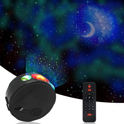 China RGB Music Bulb KSWING Custom 3 in 1 Surf Star Moon LED RGB Laser Projector Light for sale