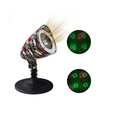 China New Product Green Red 3R Laser Laser Lighting Projector Holiday Multi Image Display Outdoor Outdoor Garden Light for sale