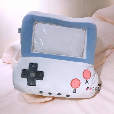 China Funny Plush Toy Game Console Warm Hand Pillow Video Game Mobile Phone Cover Hand Pillow Plush Toy for sale