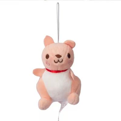 China Cute Animal Hanging Plush Toy Cartoon Kangaroo Plush Toy Kangaroo Doll Chain Machine for sale