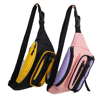 China Popular Fashionable Polyester Waist Bag Water Proof Colors Custom Men Women Running Bag Bum Bag for sale