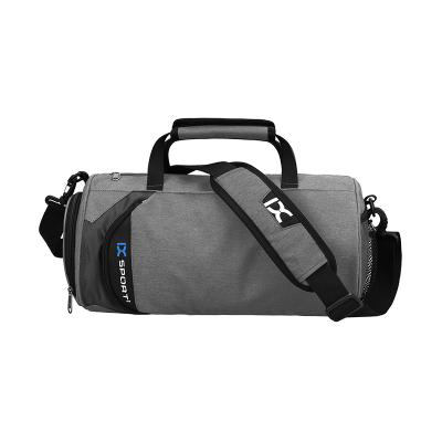 China Durable Custom High Quality Black Color Gym Sport Bags Waterproof Travel Bag Fitness Bag for sale