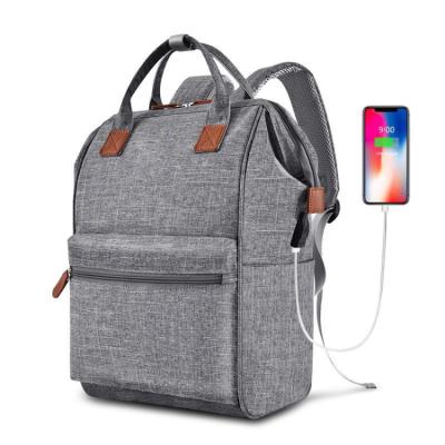 China Anti-theft Laptop Backpack 15.6 Inch Computer Backpack Laptop Bag Backpack With Usb Charging Port for sale