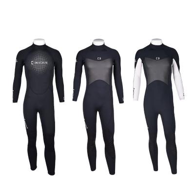 China BESTDIVE Yamamoto Neoprene 3mm Anti-UV Black Super Stretch One Piece Wetsuit For Men Scuba Diving for sale