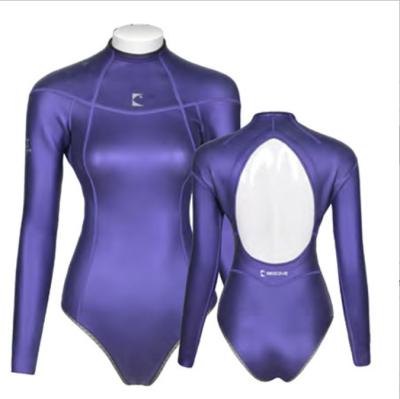 China BESTDIVE Yamamoto Neoprene 2mm Female Backless Bikini Style Antibacterial Wetsuit For Freediving for sale