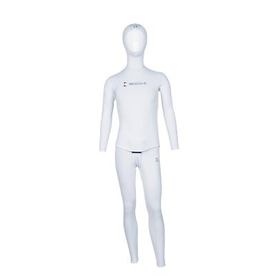 China BESTDIVE Yamamoto Neoprene 2mm-3mm Anti-UV Pearl White Men's Wetsuit For Freediving for sale