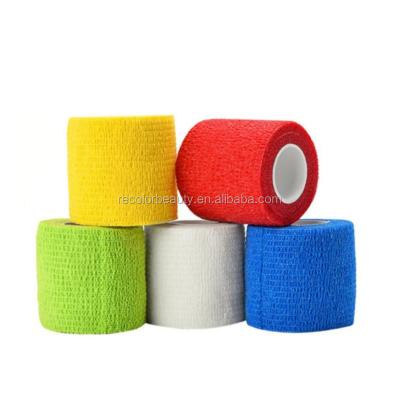 China 5CM Elastic Self Adhesive Disposable Tattoo Bandage Tattoo Machine Grips Cover Wrap Tape Tattoo Supplies Accessories for sale