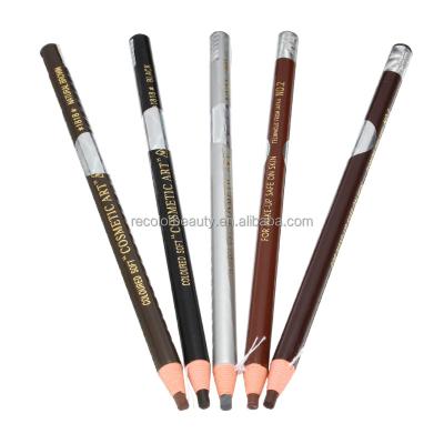 China Private Label Waterproof Eyebrow Pen Waterproof Eyebrow Tattoo Pencil Dark Brown Cosmetic Lasting Natural Eyebrow Pen for sale