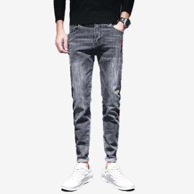 China New style rock solid cheap QUICK DRY cool slim fit distressed ripped denim mens jeans for sale