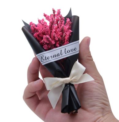 China Natural Dried Flower Decoration Dried Flowers By Crystal Grass Mini Accessories Gift Bouquet for sale