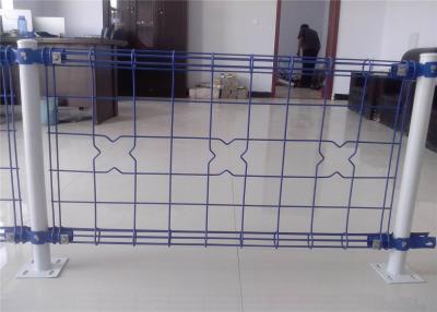 China decorative Double Loop Wire Fence/Double Roll Top Welded Fence/Double Wire Loop Yard Fence direct Anping factory for sale