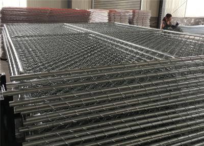 Κίνα Cross Brace Temporary Chain Link Construction Fence Panels Galvanized 6′x12′ Chain Link Temporary Fencing προς πώληση